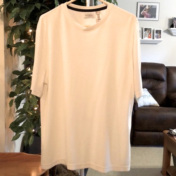 Concepts by Claiborne Cream Leisure Shirt - Picture 3 of 8